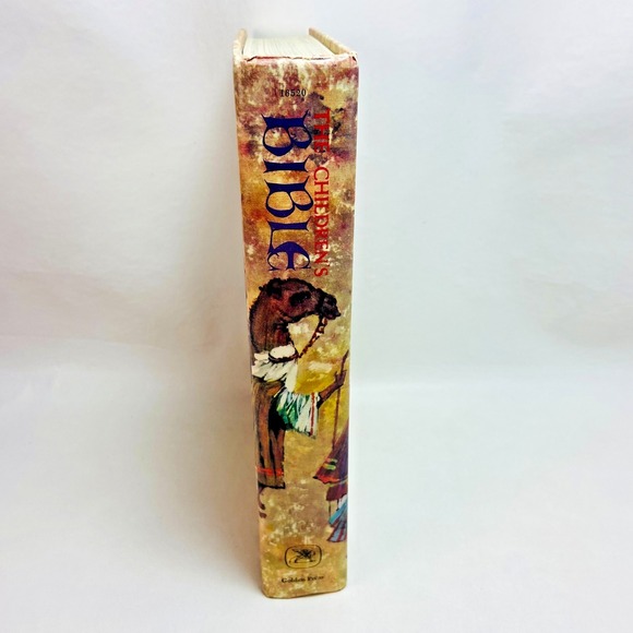 The Children's Bible Golden Press Illustrated Stories Vintage 1965 Hardcover - Picture 2 of 13